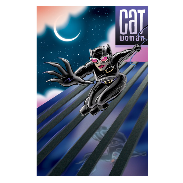 Cover Concept for 'Catwoman' © DC Comics