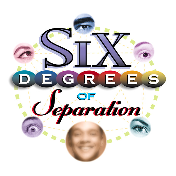 'Six Degrees' Photo illustration for Greer Garson Theatre Center, Santa Fe, NM