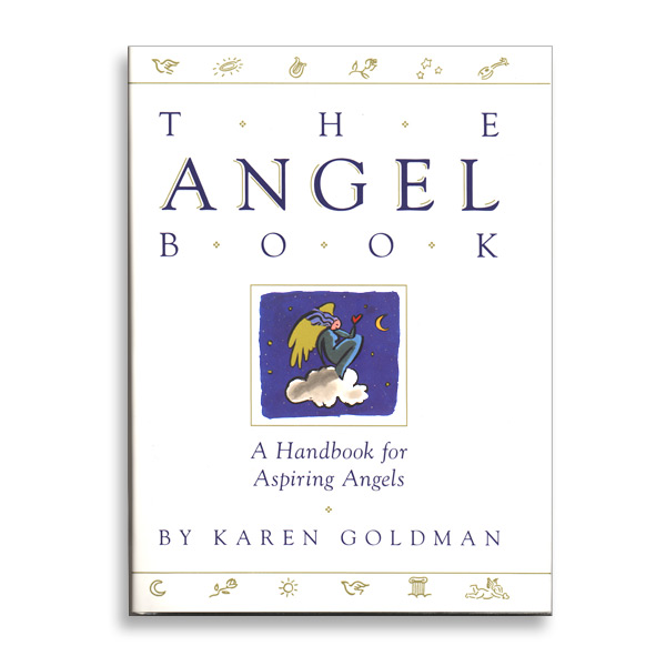 Book Cover Illustration for "The Angel Book", Simon & Schuster