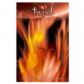 Graphic novel cover art for TWIXT, Book Three
