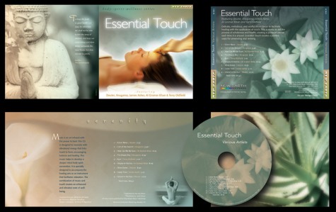 "Essential Touch" CD Packaging Design by A.D. Design in Santa Fe, New Mexico