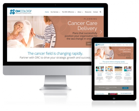 WordPress Website Design for Oncology Resource Consultants, Rockville, MD